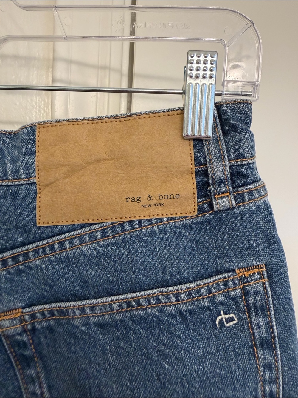 NWT rag & bone Maya High Rise Hot Shorts Rye Harbor Size 27 - Picture 7 of 7